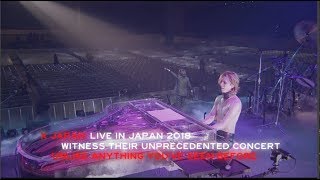 X JAPAN &quot;No Audience&quot; Concert - Now Playing on Yoshiki Channel International