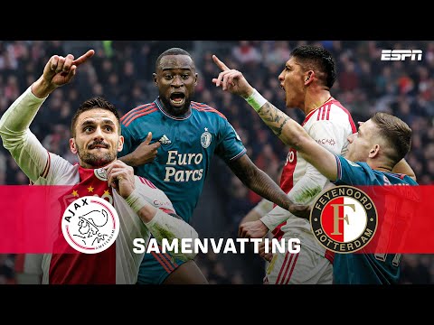 HEER-LIJ-KE KLASSIEKER beslist in SLOTFASE 😍🔥 | Samenvatting Ajax - Feyenoord