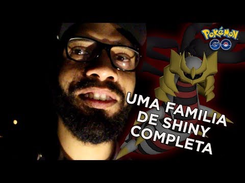 GIRATINA RAID IN THE BLACK OF THE BRAGGED / I COMPLETED A FAMILY OF SHINY POKÉMON GO 175