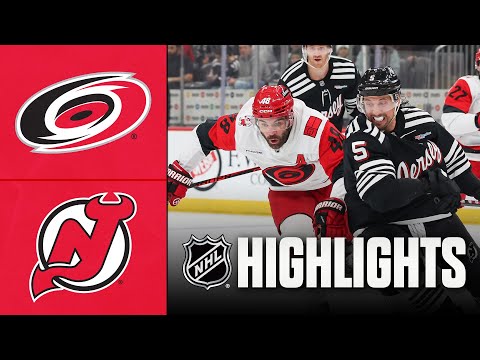 Hurricanes vs. Devils | NHL Highlights | January 17, 2026