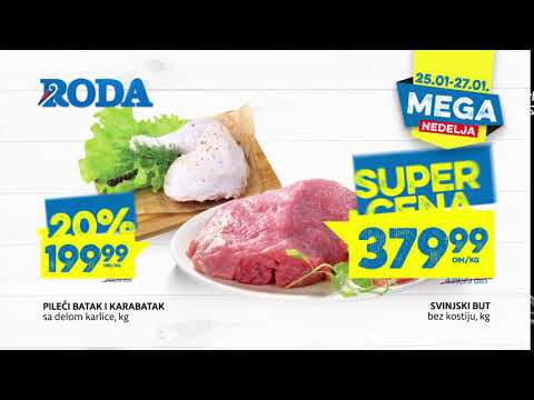 Roda I Mega nedelja 25.01 - 31.01.2019.