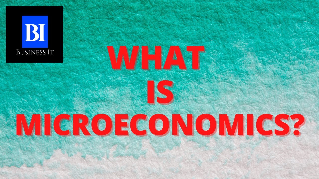 What Is Microeconomics