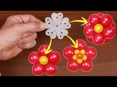 BALLOON FLOWER 🌸- (Flower Shape Balloon Clips) Gustavo gg