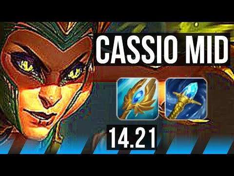 CASSIOPEIA vs XERATH (MID) | Godlike | EUW Diamond | 14.21