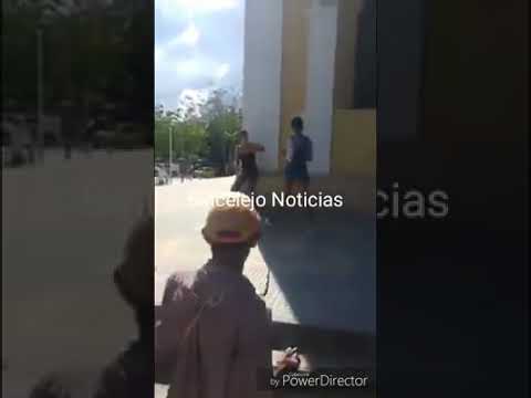 PELEA EN EL PARQUE DE SINCELEJO SUCRE