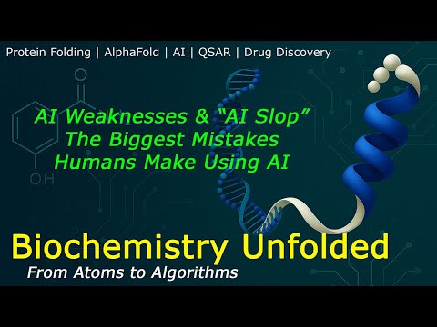 Biochemistry Unfolded (ep. 11) AI Weaknesses & “AI Slop”: Biggest Mistakes Humans Make Using AI