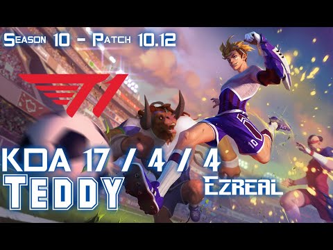 T1 Teddy EZREAL vs KAI'SA ADC - Patch 10.12 KR Ranked