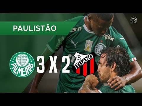 PALMEIRAS 3 X 2 ITUANO - GOLS - 27/02 - PAULISTÃO 2019