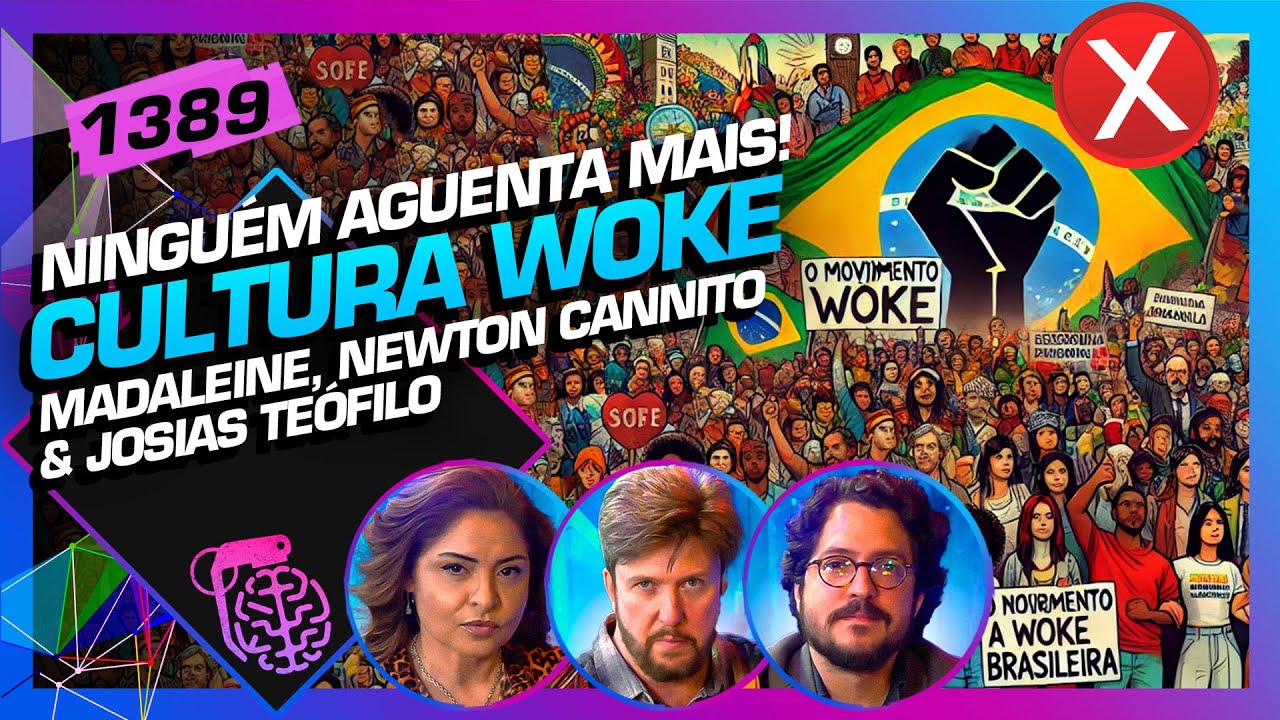 CULTURA WOKE: MADALEINE LACSKO, NEWTON CANNITO E JOSIAS TEÓFILO - Inteligência Ltda. Podcast #1389
