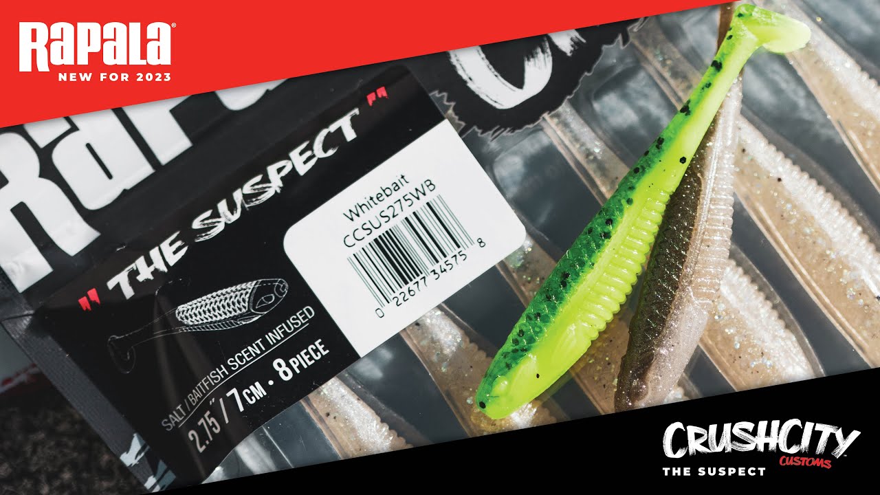 Rapala Crush City The Suspect 2.75in Plastics video thumbnail