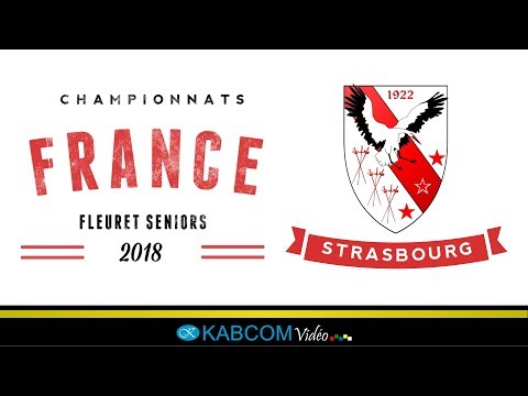 CHAMPIONNATS DE FRANCE DE FLEURET PAR EQUIPES - STRASBOURG - PISTE JAUNE