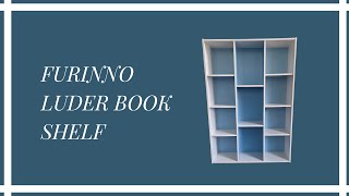 Furinno 11-Cube Bookshelf, Reversible Bookcase