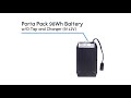 Indipro Tools Porta-Pak 72Wh Battery with D-Tap and Charger (8/12V)