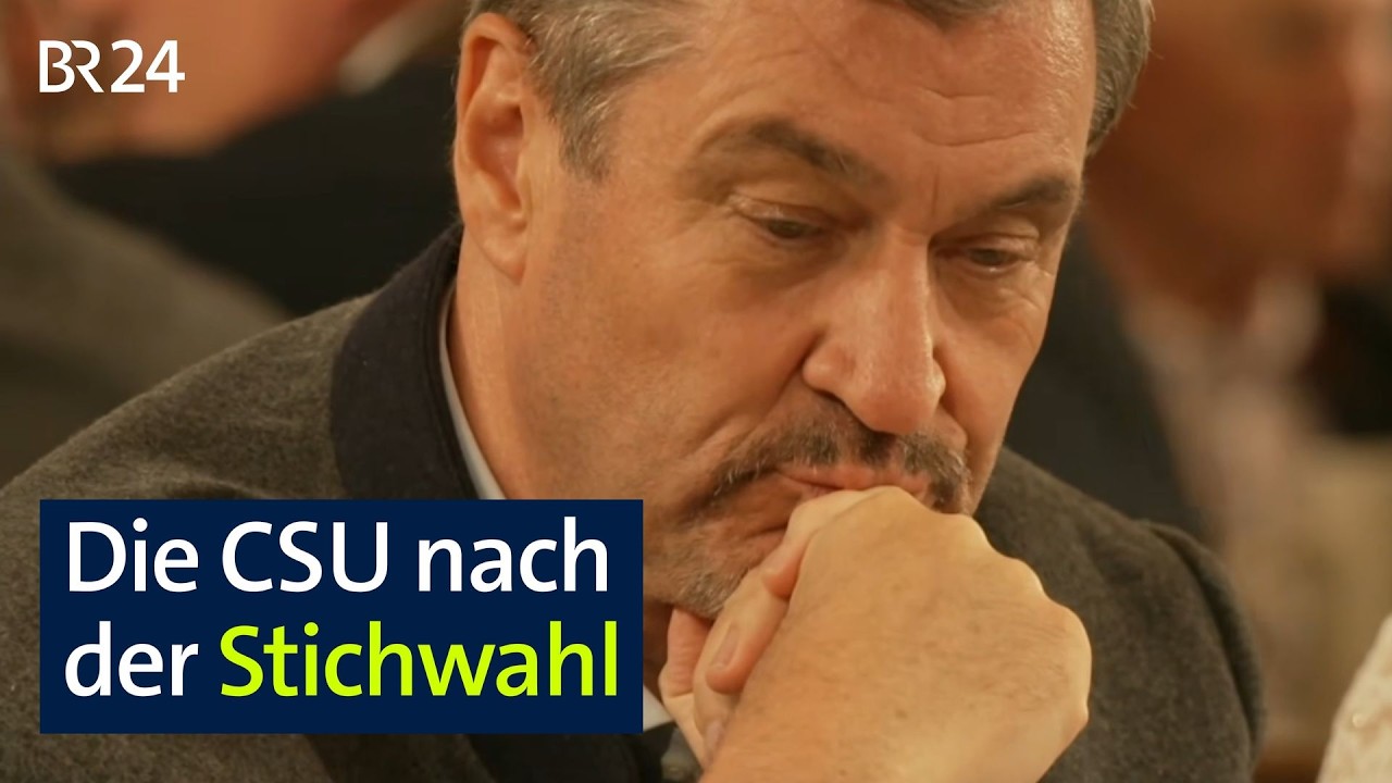 CSU_ Nach den Stichwahlen geht das Gestichel weiter | Kontrovers | BR24