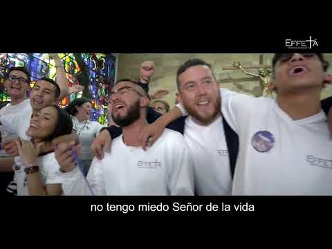 Himno EFFETÁ ✝️🎶NO TENGO MIEDO- Letra VIDEO (Fabián y Adriana) #RetiroEFFETA #jovenescatolicos #jmj