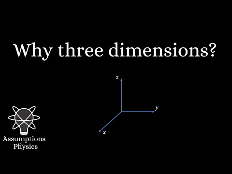 Why space is three dimensional