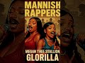 Mannish Rappers Glorilla Megthestallion