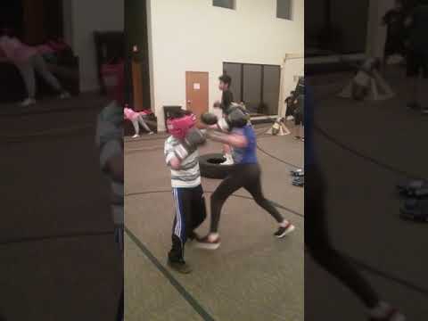 Boxing isn't just for Boys! Round 2 Mad Madison