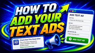 How To Add Text Ads to Hits League 🚀 Promote Your Offer!