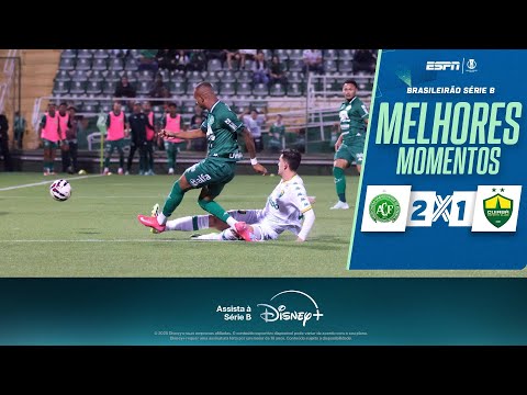 Gols e lances de Chapecoense x Cuiabá
