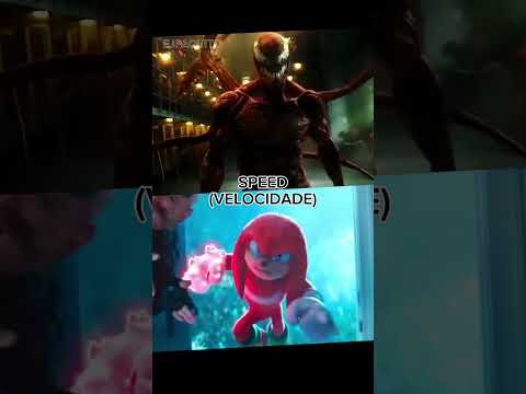 CARNAGE VS KNUCKLES #sonic #venom #shorts