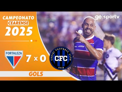 Gols e lances de Fortaleza x Cariri