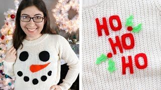 5 DIY Temporary Christmas Sweaters - HGTV Handmade