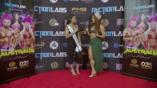 FMG International Australian Pro.Am 2026 backstage interview with Zoe Compere