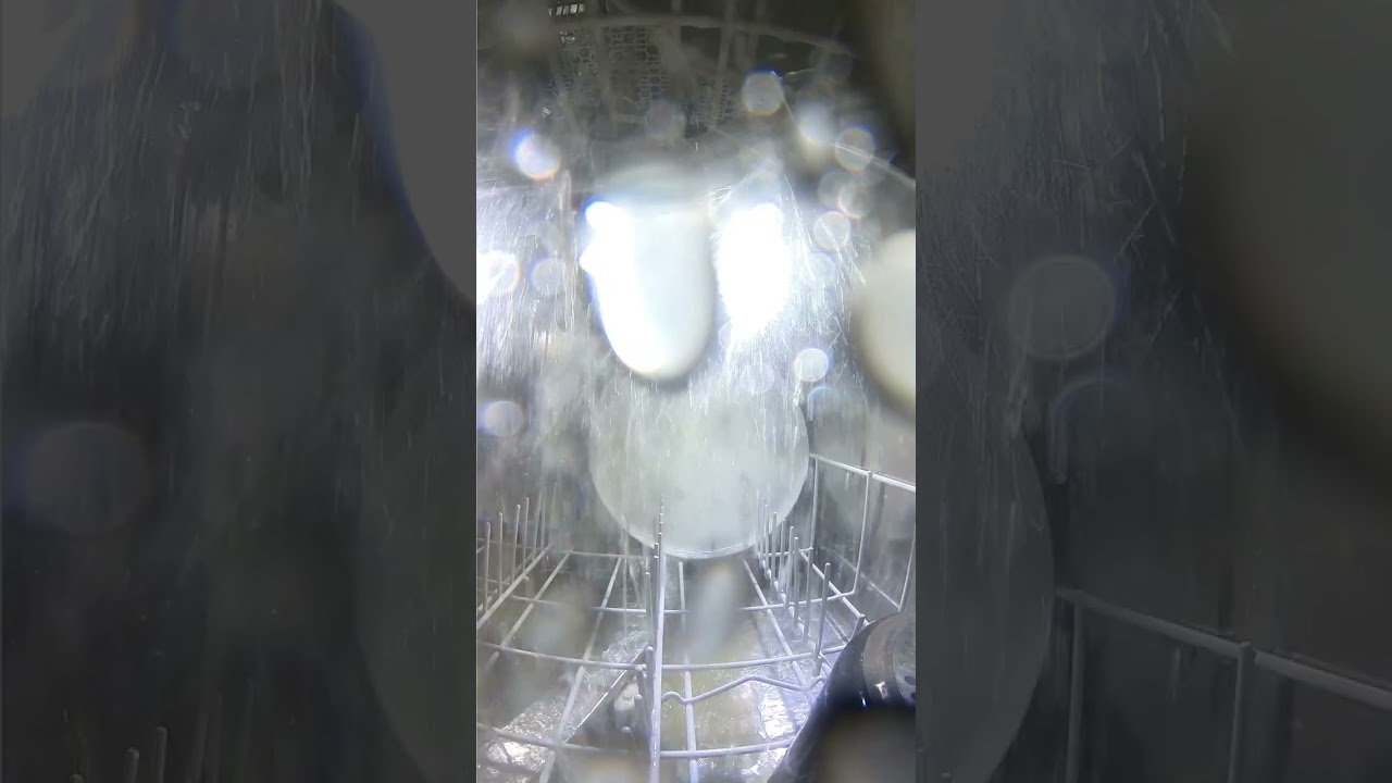 Camera Inside a Dishwasher! #shorts