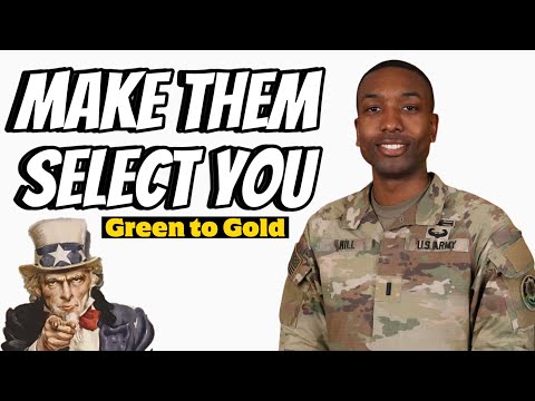 How to Get Selected for Green to Gold | LORs, Personal Statement, GPA | U.S. ARMY