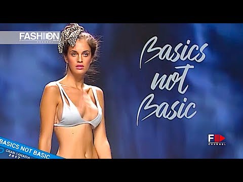 BASICS NOT BASIC Gran Canaria Moda Càlida Swimwear FW Spring Summer 2018 - Fashion Channel