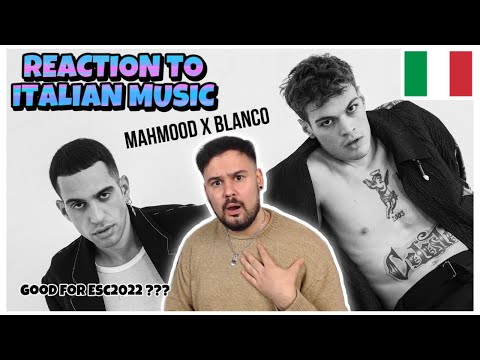 REACTION TO ITALIAN MUSIC: Mahmood, BLANCO - Brividi (Sanremo 2022) [FAVORITE FOR ESC 2022???]