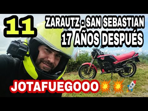 #11 PRUEBA YAMAHA RD 80 A TOPE!! Vamos al INFIERNO!! Zarautz – San Sebastian💀 Moto parada 17 años