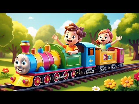Canzone del Treno! | Fischia il Treno | Canzoni per bambini in Italiano|Cartoni Animati|filastrocche