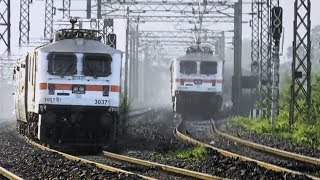 preview picture of video '30371 Powered WAP-7's Siuri Howrah Superfast Hool Express ||'