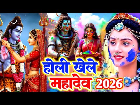 #video पारम्परिक होली गीत 2026 || होली खेले महादेव || #Bhagti Holi Geet || Holi Ke Gana 2026 Ke