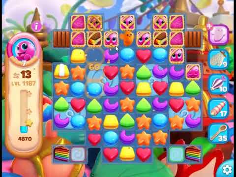 Cookie Jam Blast Level 1187 - NO BOOSTERS 🍪 | SKILLGAMING ✔️
