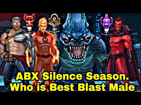 Abx Blast Male Silence Season | Cable VS Mephisto VS Human Torch - Marvel Future Fight