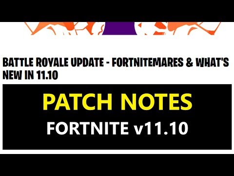 Fortnite Patch Notes 11.10 (Nicknames for friends, NEW Gun Fright Mode, NEW Storm King LTM and more)