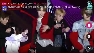 Download lagu NCT 127 INTRO   LIMITLESS   CHERRY BOMB @ 27th Seoul Music Awards  SMA 2018 mp3