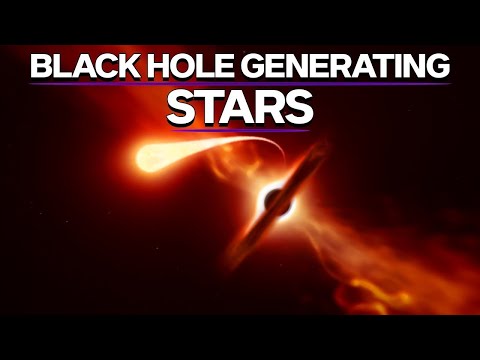 This Black Hole Is Giving Birth To New Stars Rather Than Devouring Them
