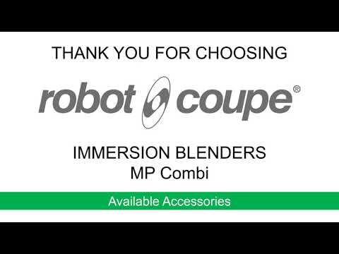 Robot Coupe MP 600 Commercial Immersion Blender, hand held, 24" stainless steel shaft, removable stainless steel foot & blade