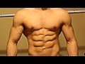 Week 16 of dieting flexing video