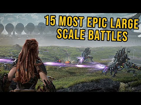 15 Most EPIC Large Scale Battles In Video Games