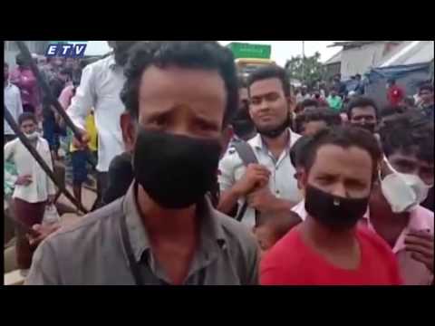 কর্মস্থলে যোগ দিতে গ্রাম থেকে শ্রমিকরা আসছেন গাজীপুর, নারায়ণগঞ্জ আর রাজধানীতে | ETV News