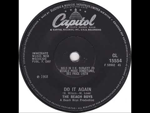 UK New Entry 1968 (165) Beach Boys - Do It Again