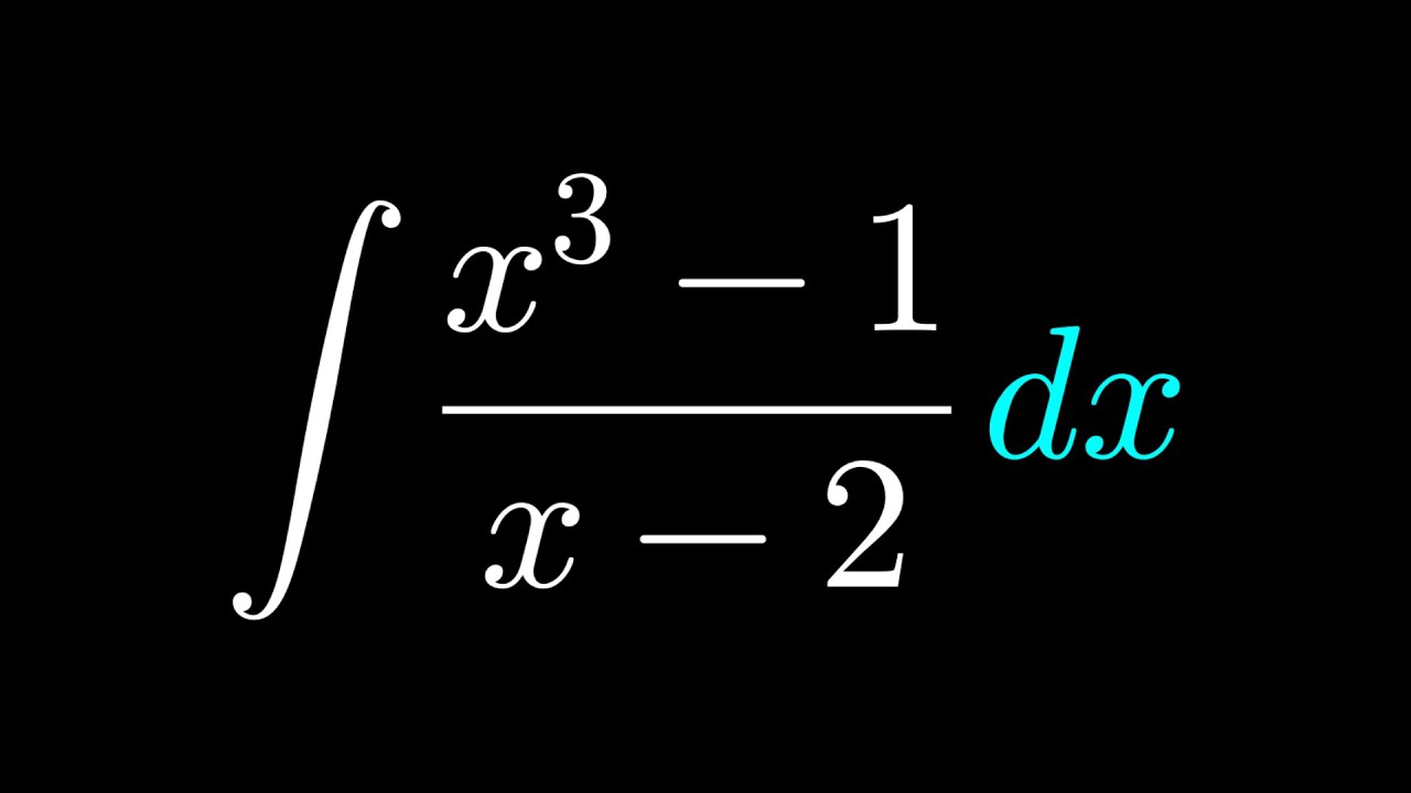 Long Division Integration