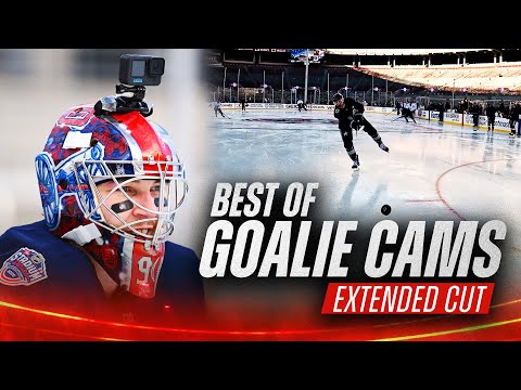 Goalie GoPro Extended Cut from 2025 NHL Stadium Series 🎥 #NHLGoalieWeek