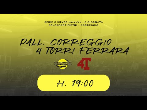 Pall. Correggio - 4 Torri Ferrara