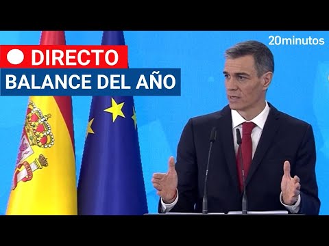 PEDRO SÁNCHEZ hace balance del año, EN DIRECTO